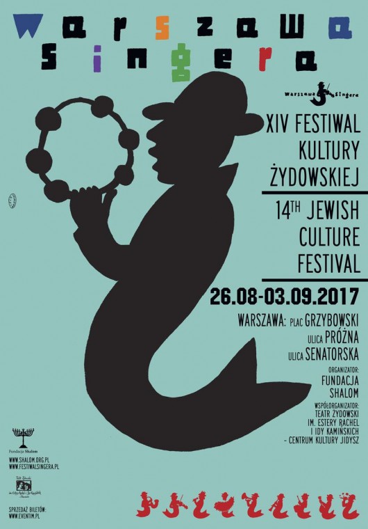 Festiwal Warszawa Singera – plakat (źródło: materiały prasowe organizatora)