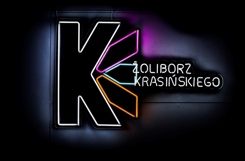 Neon dla osiedla Żoliborz Krasińskiego (źródło: materiały prasowe)