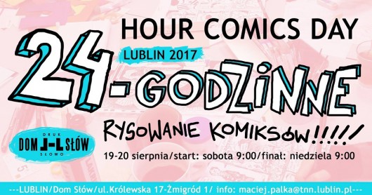 24-godzinny Maraton Komiksowy w Lublinie (źródło: materiały prasowe organizatora)