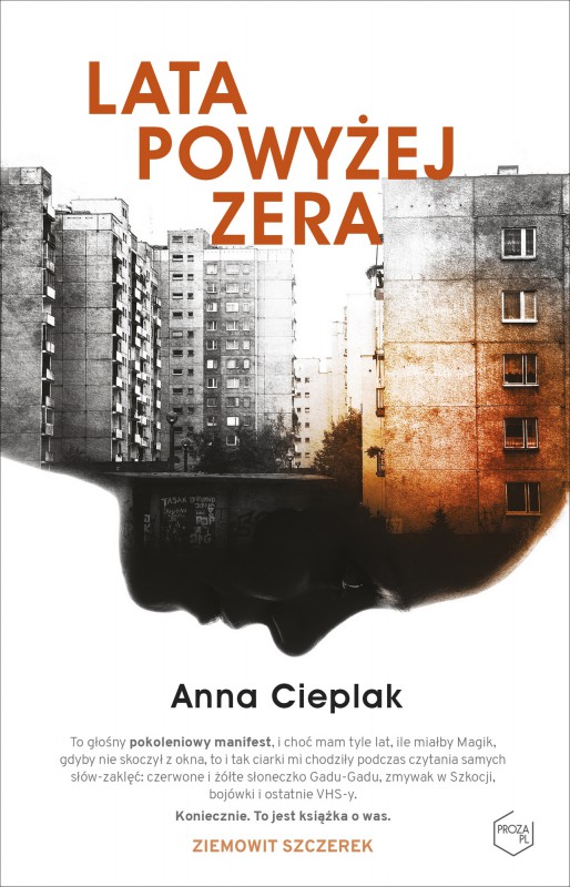 Anna Cieplak, „Lata powyżej zera” – okładka (źródło: materiały prasowe wydawcy)