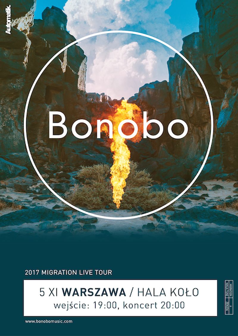 Bonobo, „Migration Tour” (źródło: materiały prasowe)