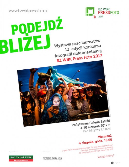 Wystawa 13. edycji konkursu BZ WBK Press Foto (źródło: materiały prasowe organizatora)