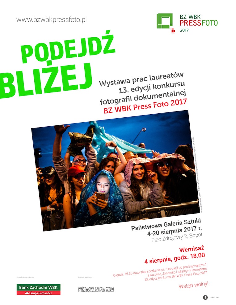 Wystawa 13. edycji konkursu BZ WBK Press Foto (źródło: materiały prasowe organizatora)