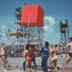 Cubo Race, Jeux Sans Frontières, 1971. Fotografia z książki „Sportification / Eurovisions, Performativity and Playgrounds, Viaindustriae ublishing”, 2017 (źródło: materiały prasowe organizatora)