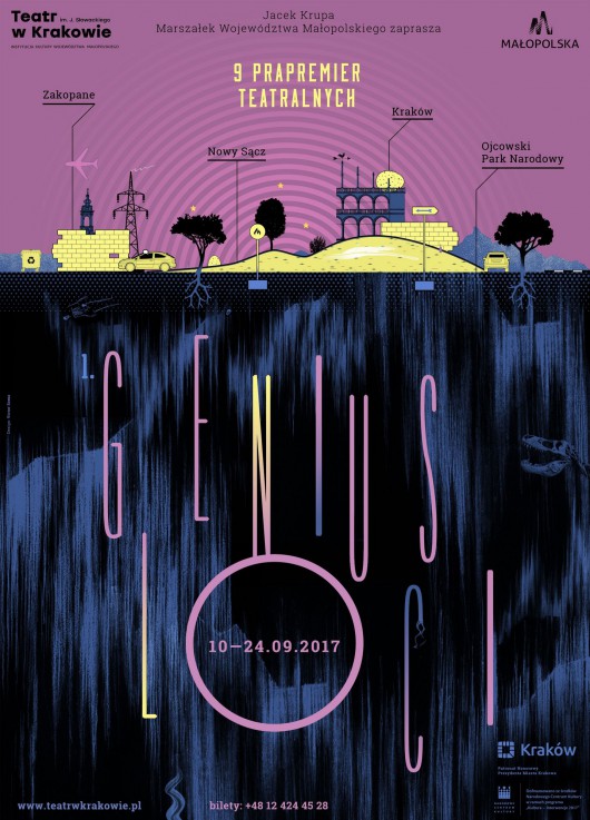 Festiwal Genius Loci – plakat (źródło: materiały prasowe organizatora)