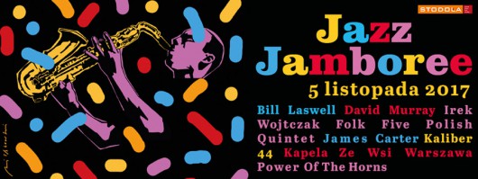 Międzynarodowy Festiwal Jazzowy Jazz Jamboree, plakat autorstwa Andrzeja Pągowskiego (źródło: materiały prasowe)
