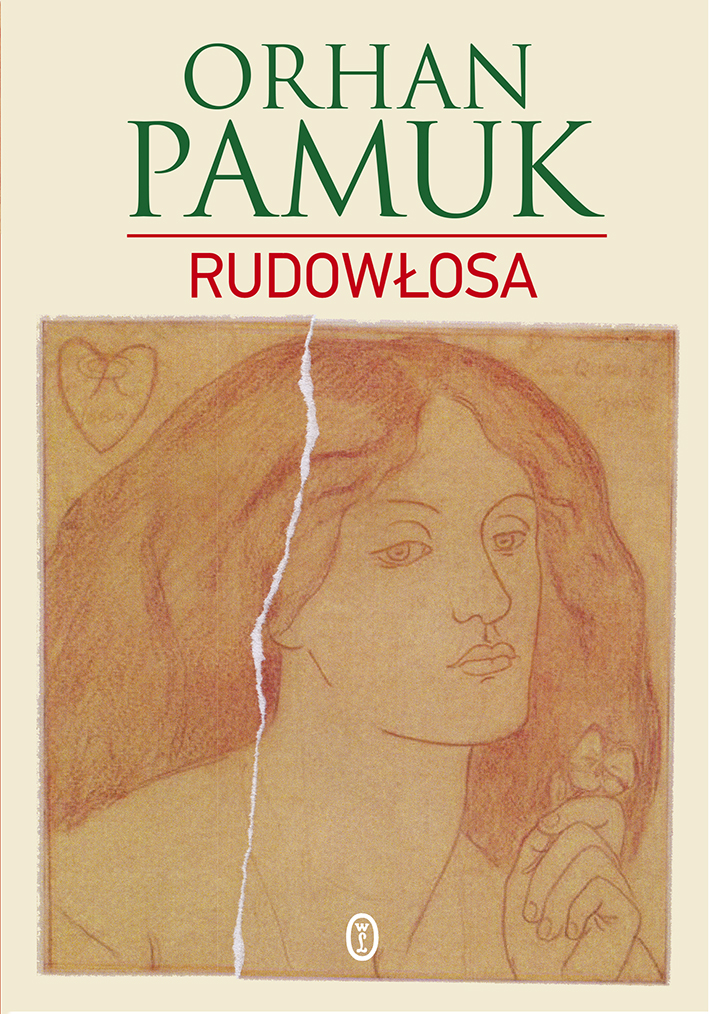 Orhan Pamuk, „Rudowłosa” – okładka (źródło: materiały prasowe wydawcy)