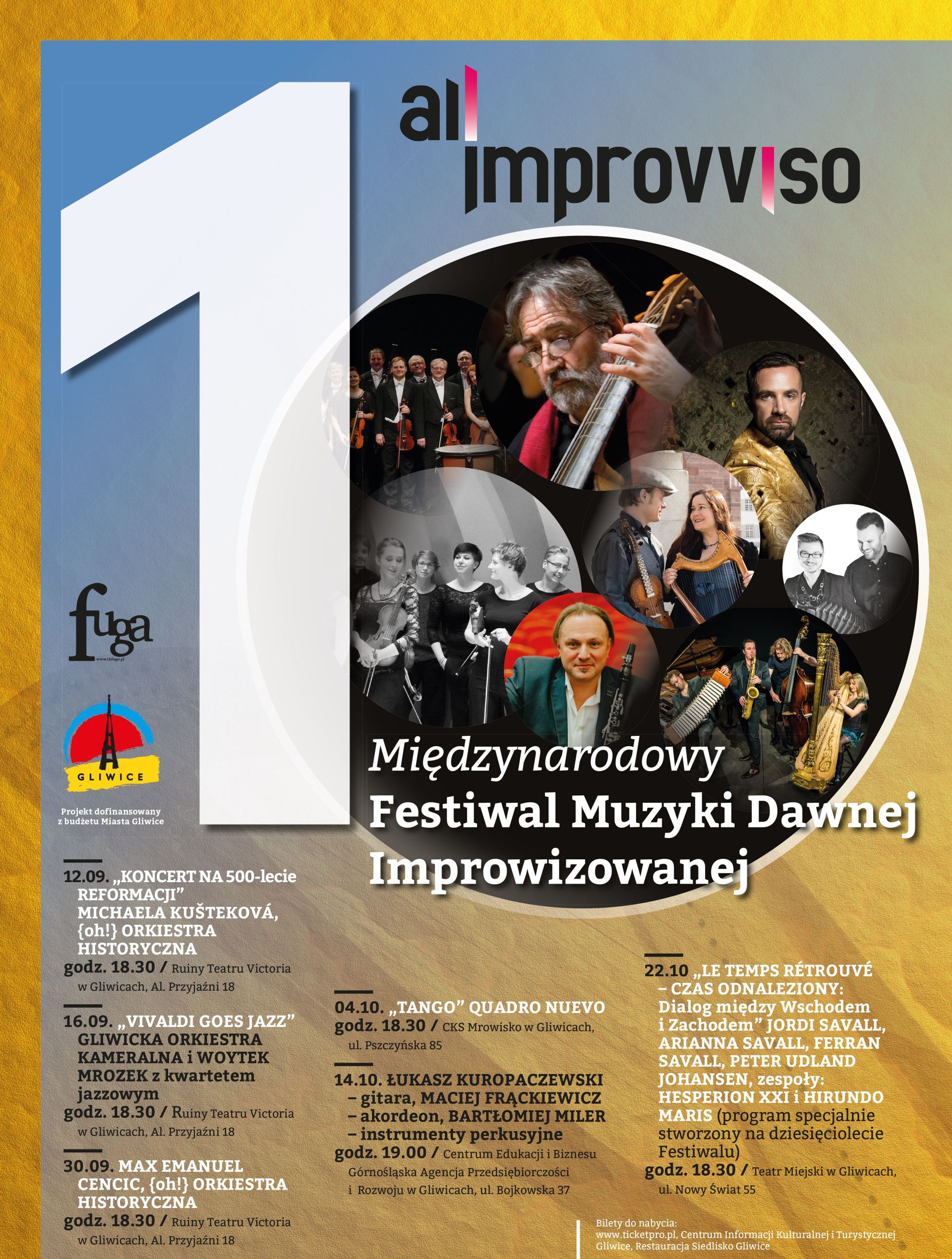 10. Międzynarodowy Festiwal Muzyki Dawnej Improwizowanej All’Improvviso (źródło: materiały prasowe)