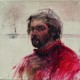 Józef Panfil, „Autoportret w czerwonym swetrze”, 1986 (źródło: materiały prasowe organizatora)