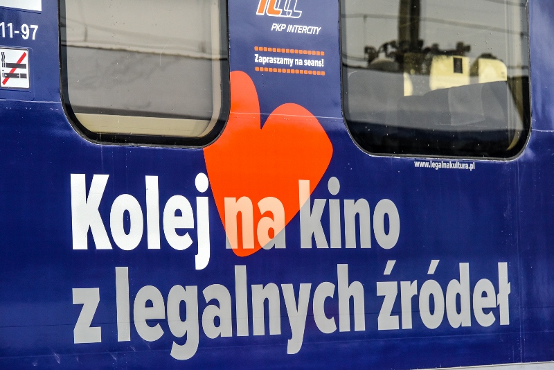 „Kolej na kino z legalnych źródeł”, fot. Katarzyna Rainka (źródło: materiały prasowe organizatora)