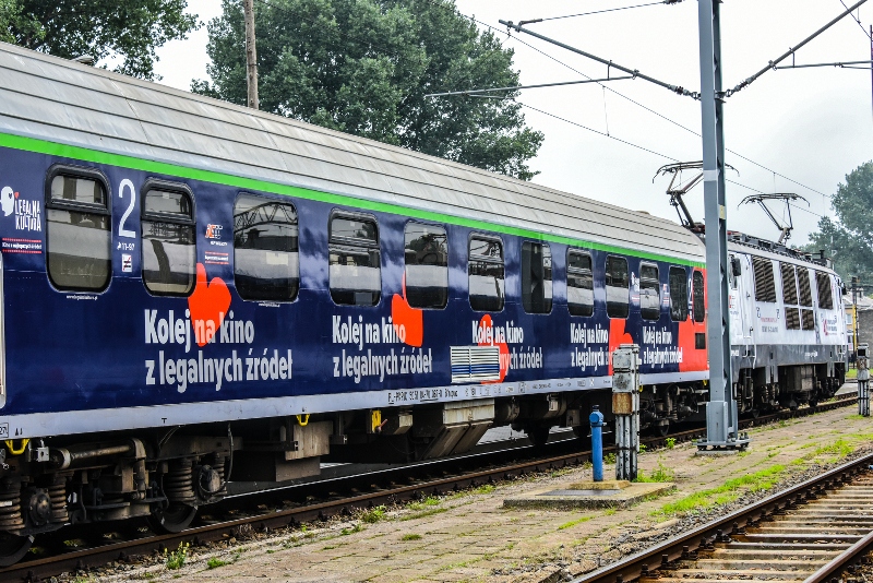 „Kolej na kino z legalnych źródeł”, fot. Katarzyna Rainka (źródło: materiały prasowe organizatora)