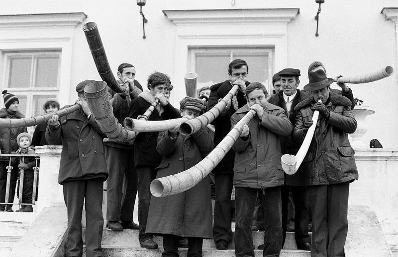 Adwentowe granie, 1985, Fot. Marek Szymański (źródło: materiały prasowe organizatora)