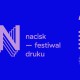 Logo I Festiwalu Druku Nacisk (źródło: materiały prasowe organizatora)