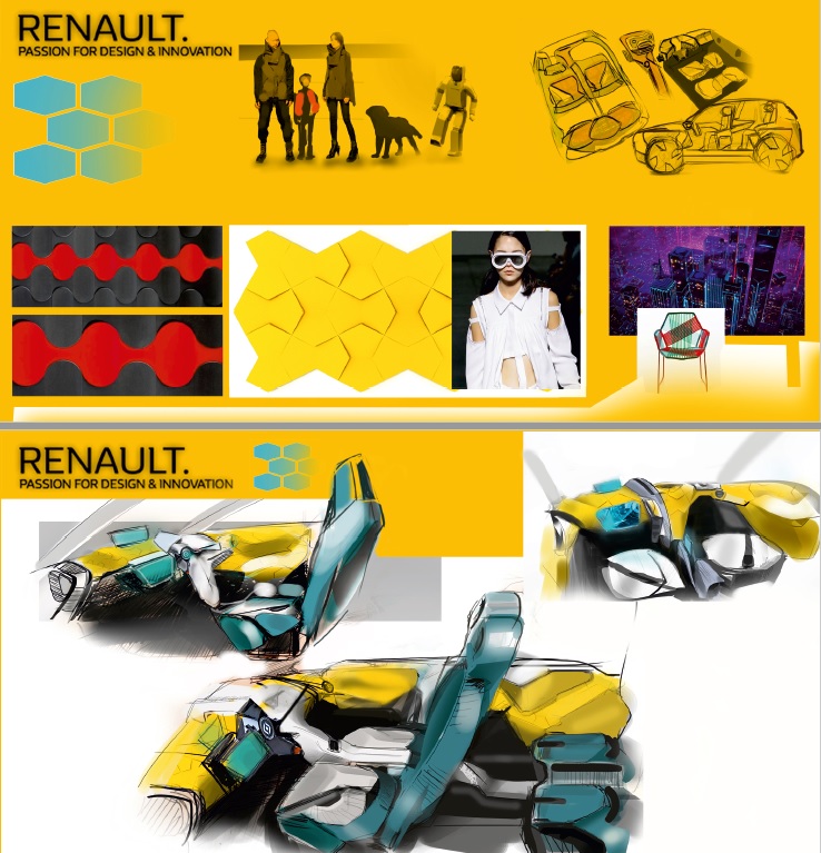 Patryk Biegalski – fragment projektu (źródło: materiały prasowe Renault)