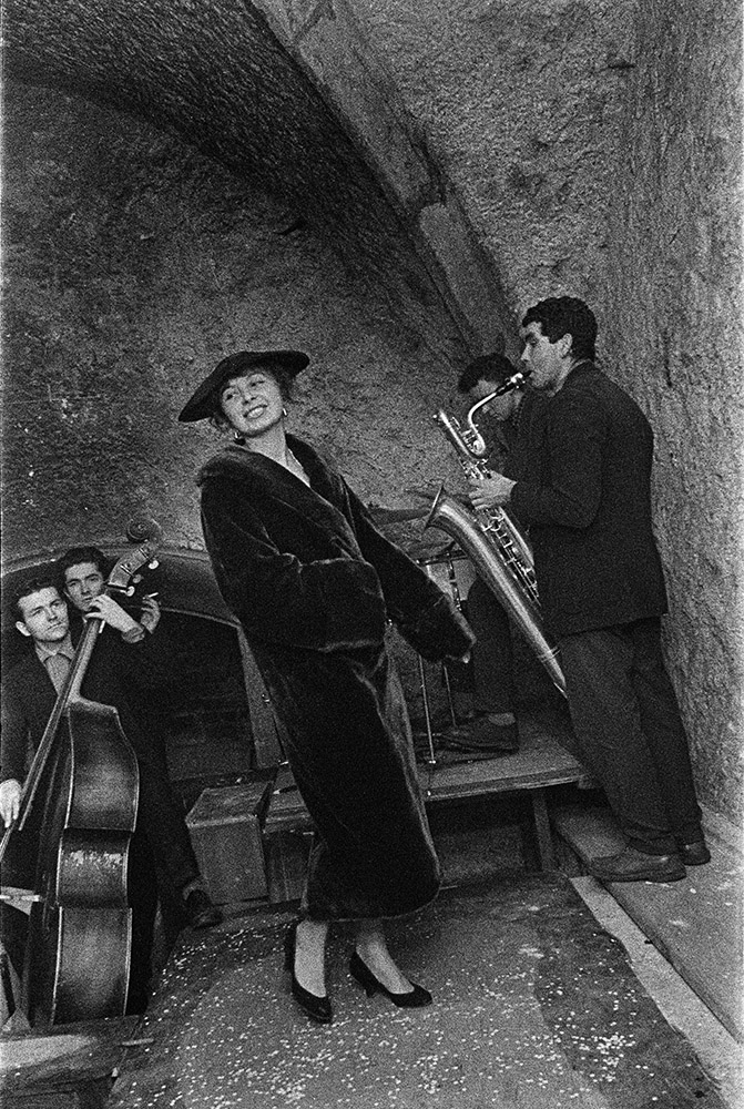 Wojciech Plewiński, Joanna Plewińska z cyklu „Piwnica Pod Baranami”, 1957 © Wojciech Plewiński ( (źródło: materiały prasowe organizatora)