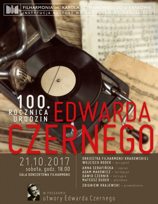 100. rocznica urodzin Edwarda Czernego (źródło: materiały prasowe organizatora)