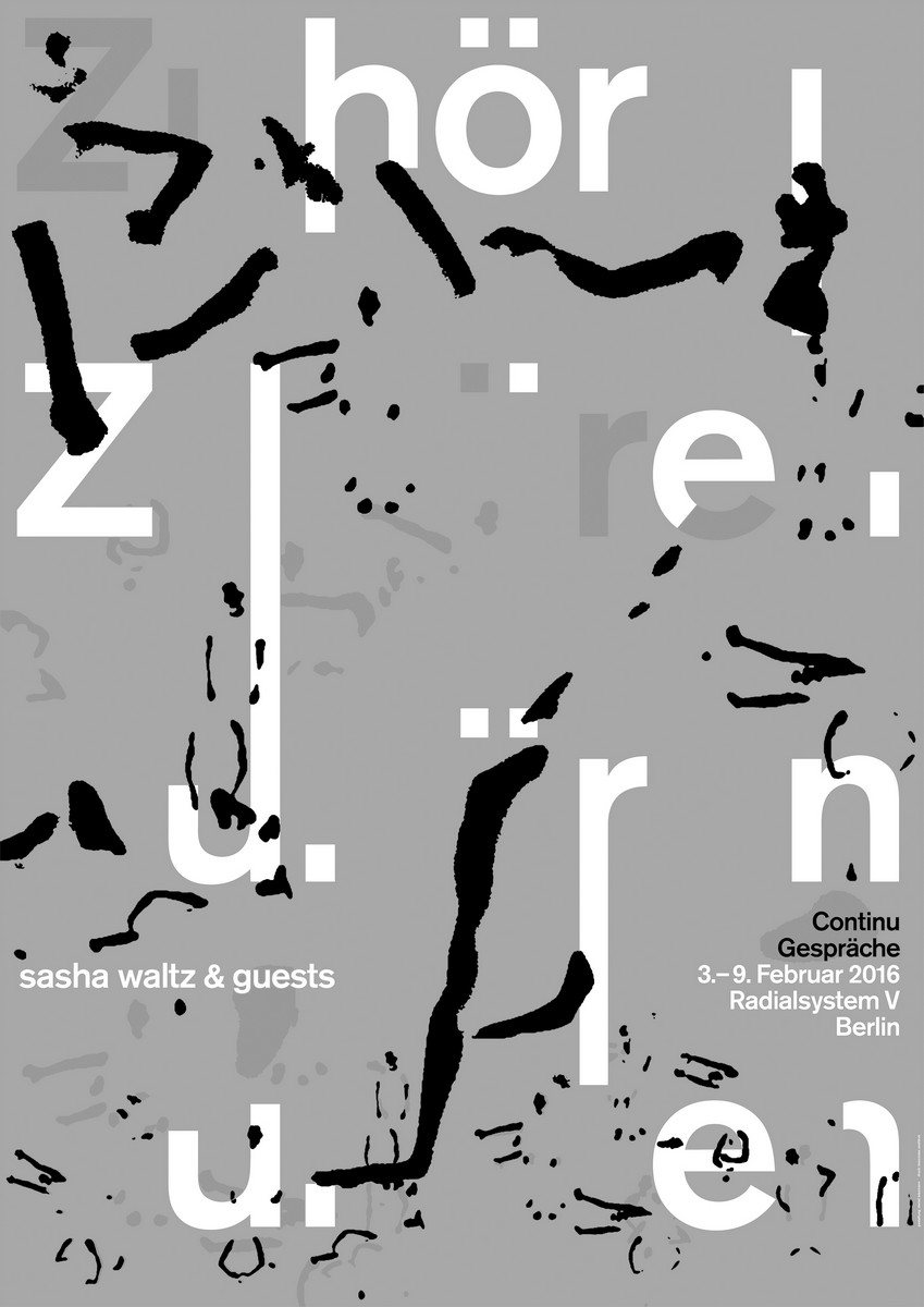 Wiesmann Zuhoeren, International Poster Festival Shenzhen 2016 (źródło: materiały prasowe organizatora)