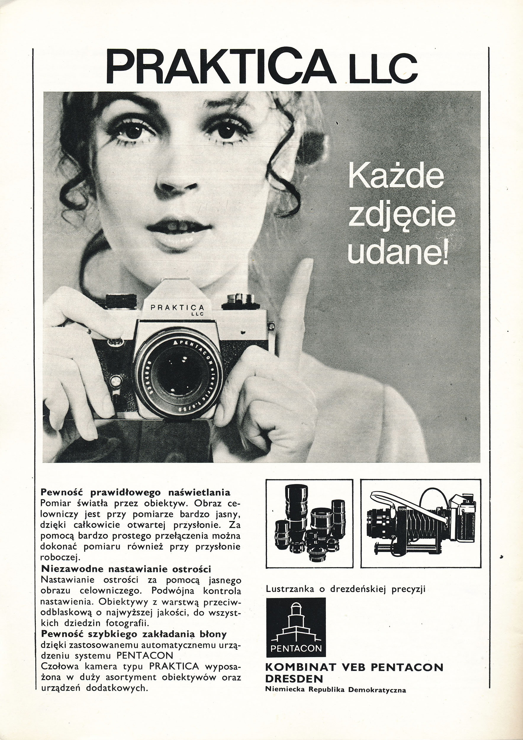 Miesięcznik „Fotografia”, reklama prasowa (źródło: materiały prasowe organizatora)