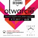 Plakat otwarcia Forum Designu i Forum Mody w nowej lokalizacji (źródło: materiały prasowe organizatora)