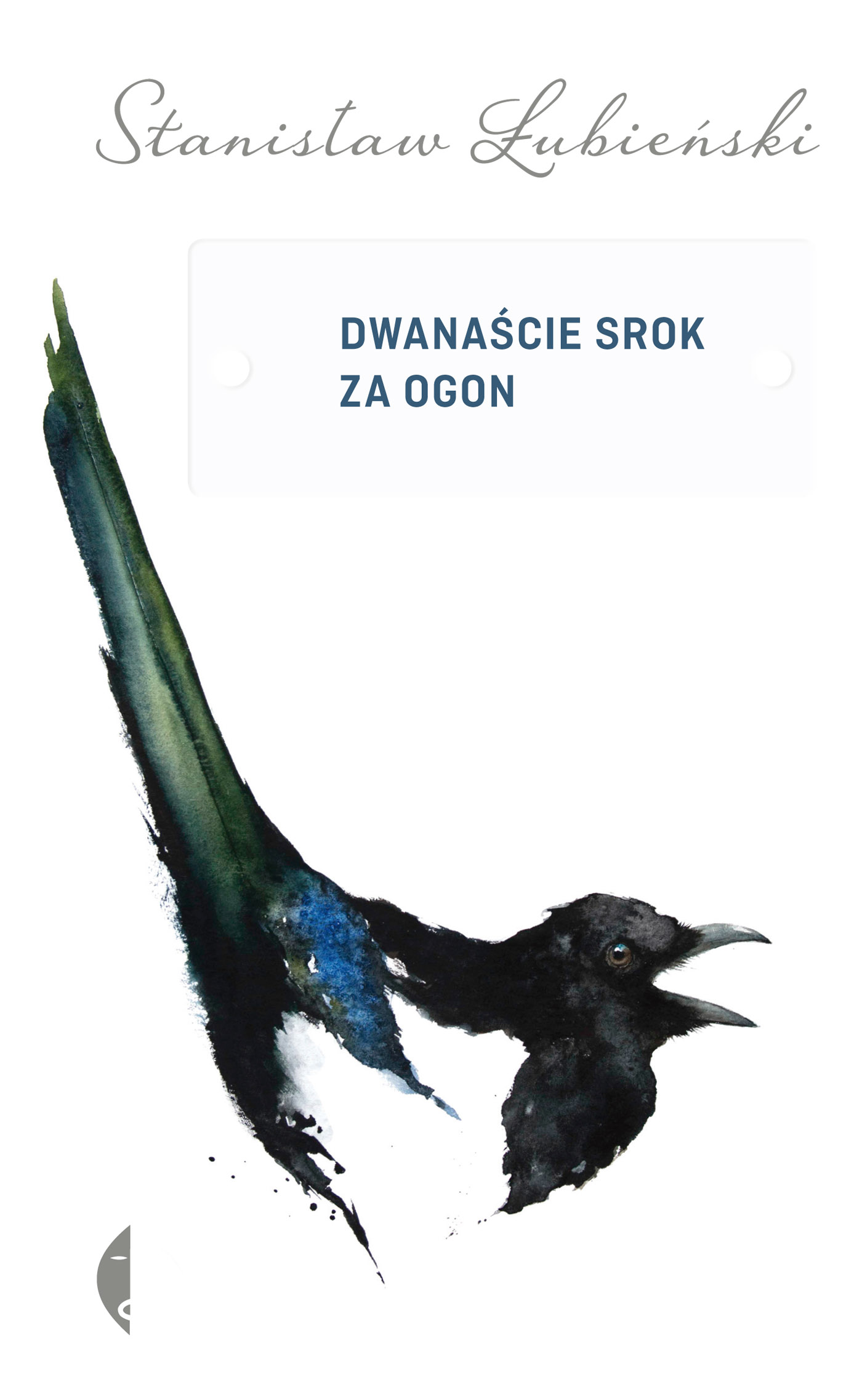 Stanisław Łubieński „Dwanaście srok za ogon” – okładka (źródło: materiały wydawnictwa Czarne)