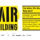 „Fair Building” – plakat (źródło: materiały prasowe organizatora)