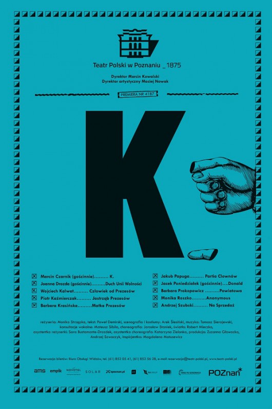 „K.”, Teatr Polski w Poznaniu (źródło: materiały prasowe organizatora)