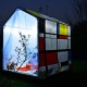 Mondrian w ogrodzie, proj. Mariusz Kuźniak, DesignOff (źródło: materiały prasowe)