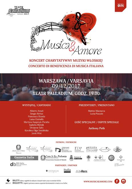 Musica&Amore, plakat (źródło: materiały prasowe organizatora)