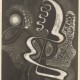 Karol Hiller, „Kompozycja”, ok. 1928–1929, heliografia, papier fotograficzny, olej, płótno (źródło: materiały prasowe organizatora)