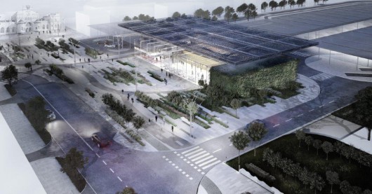 Dworzec autobusowy w Lublinie, koncepcja II, D+M Architects (źródło: materiały prasowe)