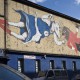 Dem / Erica Il Cane, mural na dawnym Kinie Polonia przy ul. Żeromskiego 53 (nie istnieje), OUT OF STH Prezentuje, 2010, fot: Just (źródło: materiały prasowe organizatora)