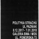 Ul Pazniak, „Polityka strachu” (źródło: materiały prasowe organizatora)