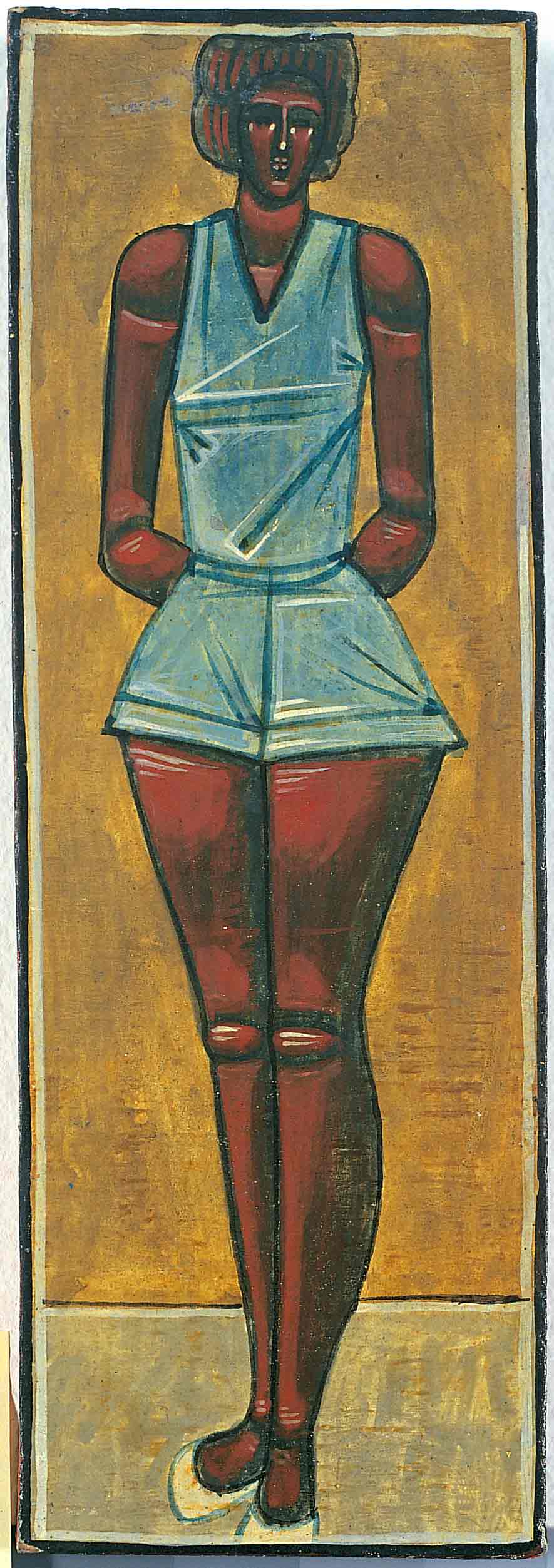 Jerzy Nowosielski, „Gimnastyczka”, 1955 (źródło: materiał prasowe organizatora)