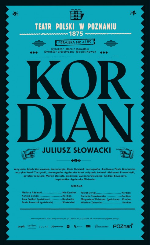 Juliusz Słowacki, „Kordian” (źródło: materiały prasowe teatru)