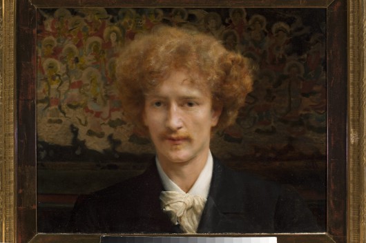 Lawrence Alma-Tadema, „Portret Ignacego Jana Paderewskiego”, 1890, olej na płótnie, 45,5 x 59 cm, fot. Krzysztof Wilczyński, Muzeum Narodowe w Warszawie (źródło: materiały prasowe)