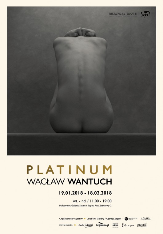 Plakat wystawy Wacława Wantucha (źródło: materiały prasowe organizatora)
