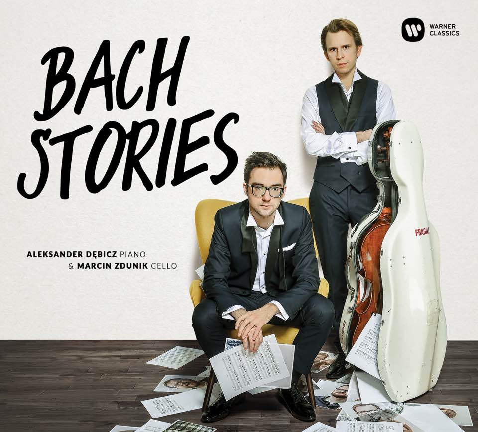 „Bach Stories|Aleksander Dębicz & Marcin Zdunik”, Warner Music Poland, 2017 (źródło: materiały prasowe wytwórni)