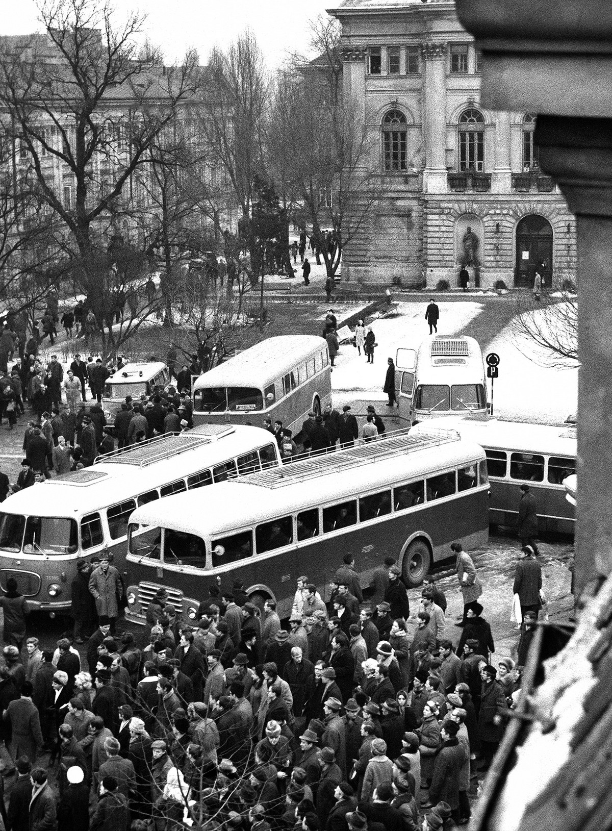 8 marca 1968 UW, strajk, fot. Krzysztof Wojciewski (źródło: materiały prasowe organizatora)