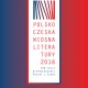 „Polsko-czeska wiosna literatury”, plakat, Mazowiecki Instytut Kultury (źródło: materiały prasowe organizatora)