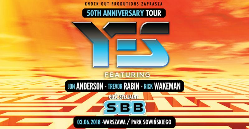 SBB i Yes, „50th Anniversary Tour” (źródło: materiały prasowe organizatora)