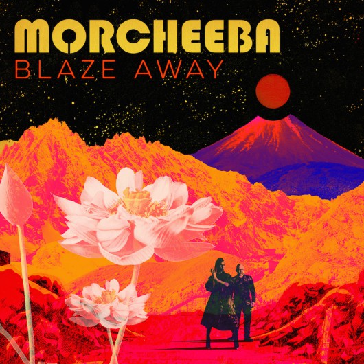 Morcheeba, „Blaze Away” – okładka płyty (źródło: materiały prasowe wytwórni)
