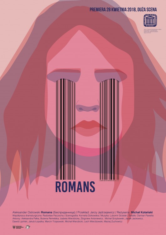 „Romans” reż. Michał Kotański, plakat (źródło: materiały prasowe organizatora) 
