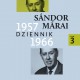 Sándor Márai, „Dziennik 1957–1966” (źródło: materiały prasowe wydawnictwa)