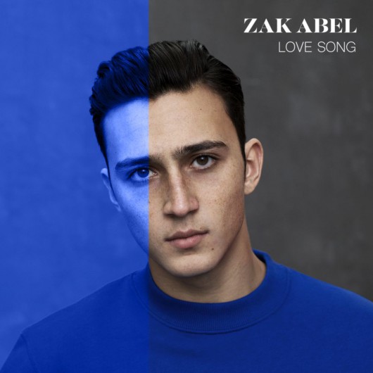 Zak Abel, „Love Song” – okładka singla (źródło: materiały prasowe wytwórni)