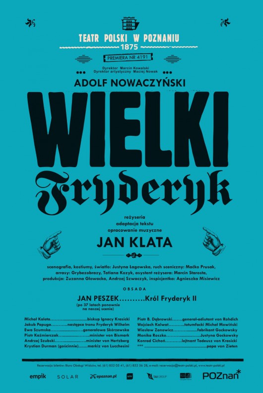 Adolf Nowaczyński, „Wielki Fryderyk”, reż. Jan Klata (źródło: materiały prasowe teatru)