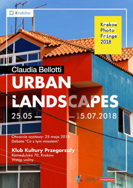 Plakat wystawy „Urban Landscapes” (źródło: materiały prasowe organizatora)