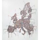 Małgorzata Markiewicz, „Mapa”, 2013, obiekt 250 x 250 cm, kolekcja MOCAK-u, fot. R. Sosin