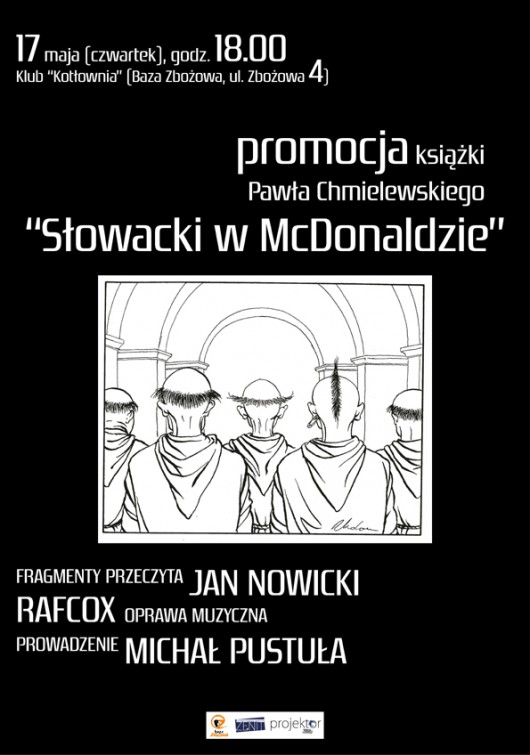 Paweł Chmielewski, „Słowacki w McDonaldzie” (źródło: materiały prasowe wydawcy)