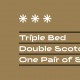 „Triple Bed, Double Scotch, One Pair of Shoes” (źródło: materiały prasowe organizatora)