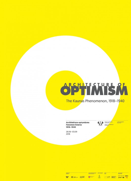 Architektura optymizmu, plakat (źródło: materiały prasowe organizatora)